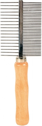 Изображение Trixie GRZEBIE DWUSTRONY REDNIE/SZEROKO ROZSTAWIONE ZBY 17cm