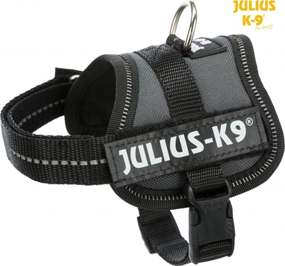 Attēls no Trixie Julius-K9® Powerharness® szelki, dla psa, antracyt, Baby 1/XS: 3040 cm/18 mm