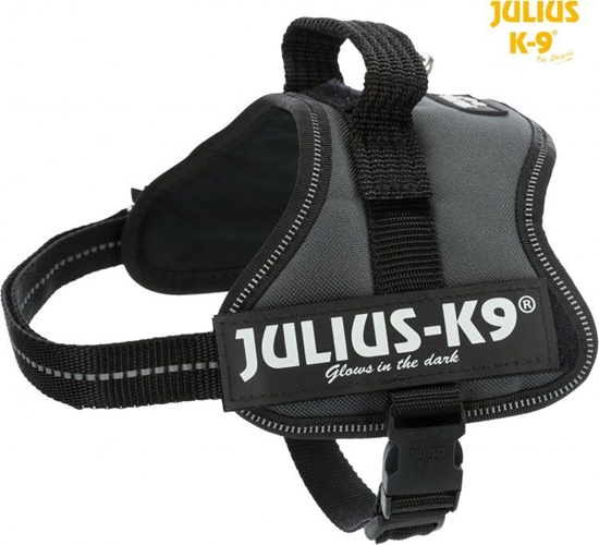 Picture of Trixie Julius-K9® Powerharness® szelki, dla psa, antracyt, Mini-Mini/S: 4053 cm/22 mm