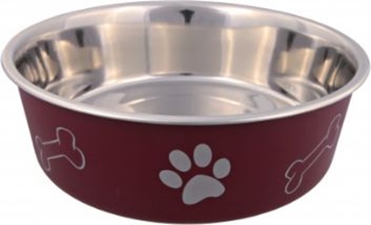 Изображение Trixie MISKA METALOWA Z PLASTIKOW POWOK, 2.0 l/o 23 cm