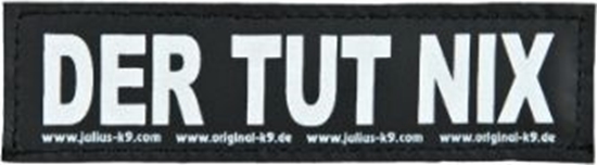 Picture of Trixie Naklejka na rzep 2 Julius-K9 , S, DER TUT NIX