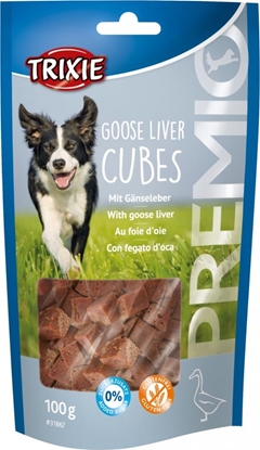 Picture of Trixie Przysmak PREMIO Goose Liver Cubes, z gsin i wtróbk, 100 g
