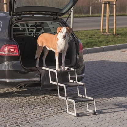 Изображение Trixie Schody składane Petwalk, aluminium,120x37x57 cm