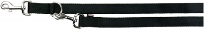 Picture of Trixie Smycz Premium regulowana podwójna - Czarna 2mx10mm