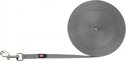Изображение Trixie Smycz treningowa, dla maych psów, grafit, tama parciana, XSS: 10 m/10 mm, bardzo lekka