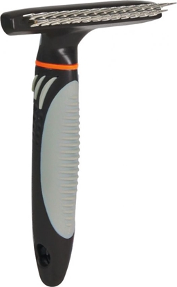 Изображение Trixie Zgrzebo metalowe z dugim wosiem - dwa rzdy (1,5 cm i 2 cm), 10 × 15 cm