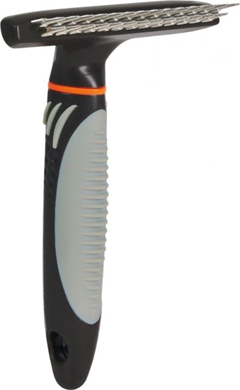 Picture of Trixie Zgrzebo metalowe z dugim wosiem - dwa rzdy (1,5 cm i 2 cm), 10 × 15 cm