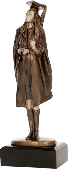 Изображение Tryumf Figurka odlewana - absolwentka - nauka (RFST2055/BR)