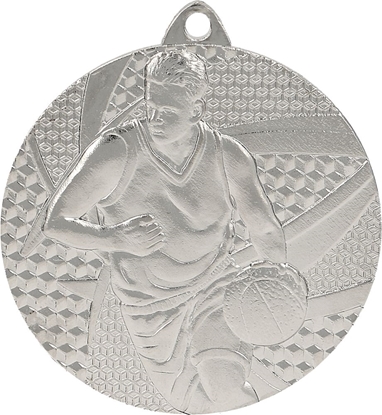 Picture of Tryumf medal srebrny- koszykówka (MMC6850/S)