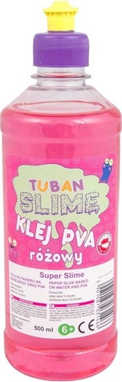 Picture of TUBAN Klej do papieru PVA 500 ml róowy