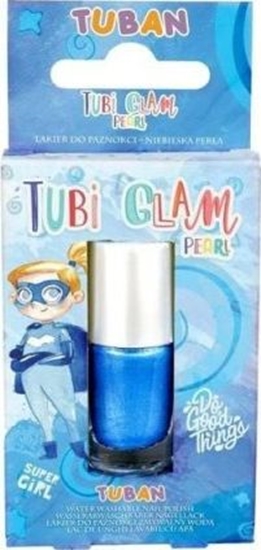 Picture of TUBAN Lakier Tubi Glam - niebieski perowy