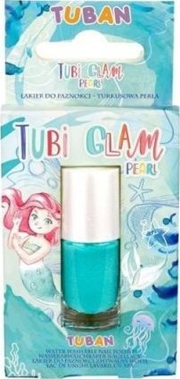 Picture of TUBAN Lakier Tubi Glam - turkusowy perowy