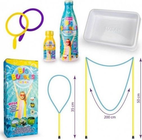 Picture of TUBAN Mega zestaw do duych baniek mydlanych