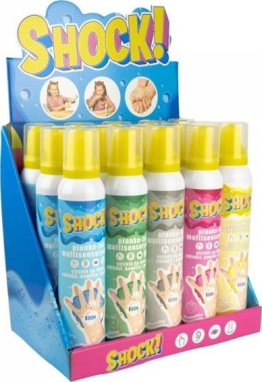 Picture of TUBAN SHOCK! Pianko-el 200ml Display 15 sztuk Mix