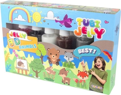 Attēls no TUBAN Zestaw Tubi Jelly 6 kolorów - Zwierztka