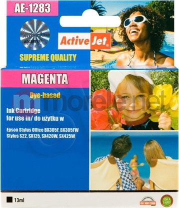 Изображение Tusz Activejet tusz AE-1283N / T-1283 (magenta)