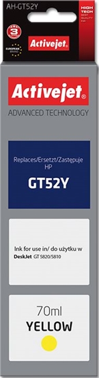 Picture of Tusz Activejet Tusz AH-GT52Y (yellow)