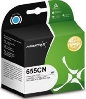 Изображение Tusz Asarto Tusz Asarto do HP 655 | DJ Ink Andvantage 3525 | cyan NEW