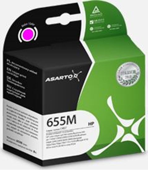 Picture of Tusz Asarto Tusz do HP 655 | DJ Ink Andvantage 3525 | magenta