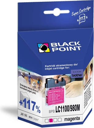 Изображение Tusz Black Point tusz BPBLC1100/980M / LC-1100M / LC-980M (magenta)