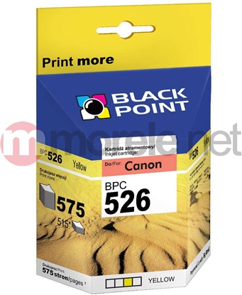 Attēls no Tusz Black Point tusz BPC526Y / CLI-526Y (yellow)