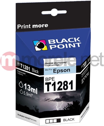 Изображение Tusz Black Point tusz BPET1281 / C13T12814010 (black)