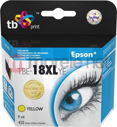 Picture of Tusz TB Print TBE-18XLYE (Epson XP 302) YELLOW