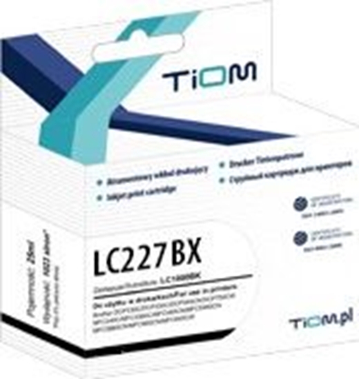 Изображение Tusz Tiom Tusz Tiom do Brother LC227XLBK | DCP-J4120DW | black