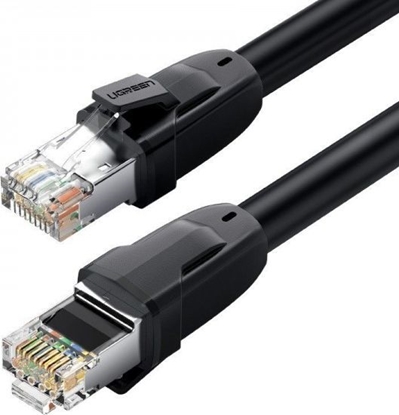 Attēls no Ugreen Kabel sieciowy UGREEN NW121 Ethernet RJ45, Cat.8, S/FTP, 2m (czarny)