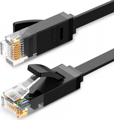 Attēls no Ugreen Paski kabel sieciowy Ethernet RJ45 Cat.6 UTP 15m czarny
