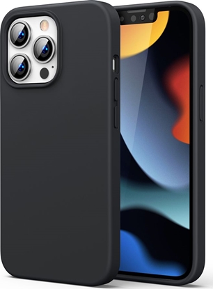Attēls no Ugreen Ugreen Protective Silicone Case gumowe elastyczne silikonowe etui pokrowiec iPhone 13 Pro Max czarny