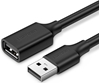 Picture of Kabel USB Ugreen USB-A - USB-A 1 m Czarny (10314)