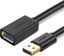 Attēls no UGREEN USB-A To Female 3.0 Extension Cable Black 3m