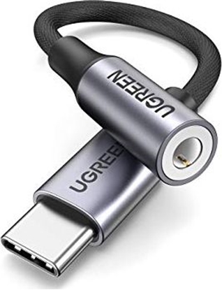 Attēls no UGREEN USB-C to 3.5mm Jack Audio Cable 10cm