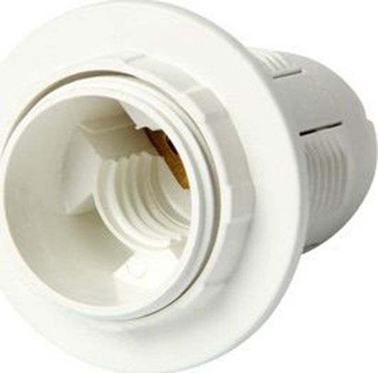 Picture of Unimet Oprawka plastikowa z piercieniem do arówki z gwintem E14