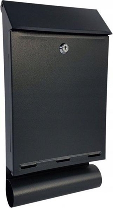 Attēls no Unimet SKRZYNKA NA LISTY Z TUB A-4T CZARNA-MAT
