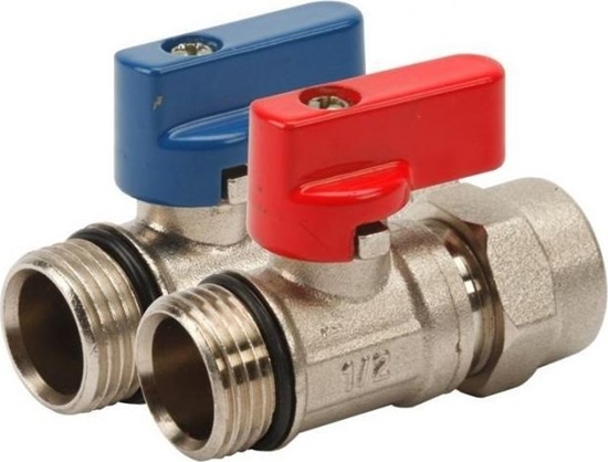 Picture of Unimet ZAWÓR KULOWY PEX MINI Z DAWIC 1/2*16 ZIMNA WODA