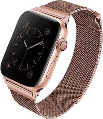 Attēls no Uniq UNIQ pasek Dante Apple Watch Series 4 40MM Stainless Steel rówo-zoty/rose gold