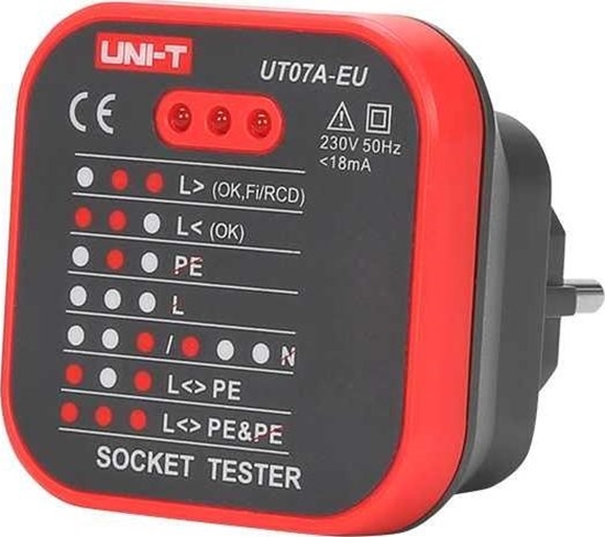 Picture of Uni-T Wskanik sieci 230 V AC Uni-T UT07A-EU