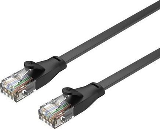 Picture of Unitek Kabel sieciowy paski UTP Ethernet Cat.6 1m (C1809GBK)