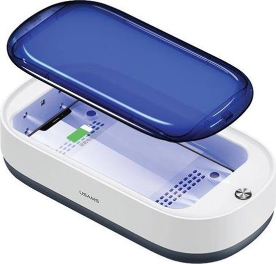 Изображение Usams Sterylizator UV-C do drobnych przedmiotów z adowark indukcyjn ZB151XDH01 (US-ZB151)