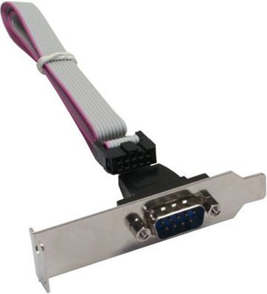 Attēls no USB 9 pin - DB-9, 0.25m, Szary (33208)