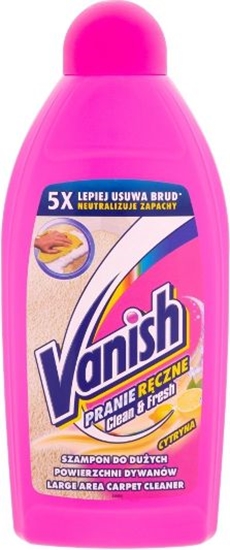 Picture of Vanish Szampon do dywanów i tapicerki do prania rcznego Cytrynowy 3w1 500 ml