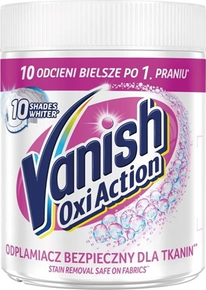 Picture of Vanish VANISH_Gold Oxi Action odplamiacz w proszku do tkanin biaych White 470g