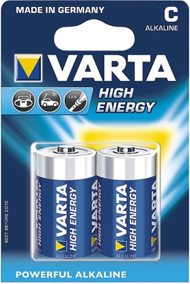 Attēls no Varta Bateria High Energy C / R14 2 szt.