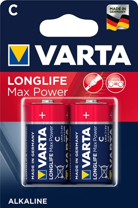 Picture of Varta MAX TECH 2x Alkaline C Single-use battery
