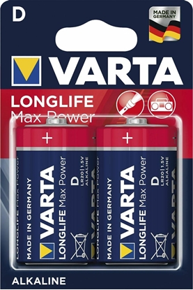 Picture of Varta MAX TECH 2x Alkaline D Single-use battery