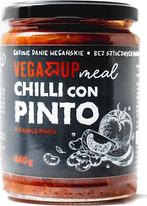 Attēls no VEGA UP Ciecierzyca i fasola w sosie pomidorowym 440 g