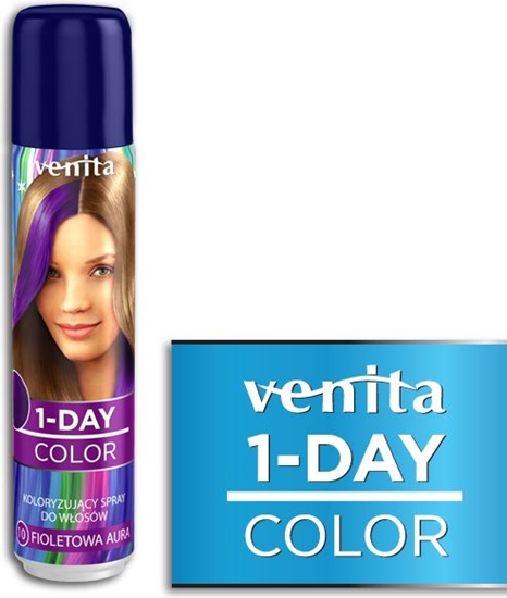 Изображение Venita 1-Day color spray 10 fiolet.aura