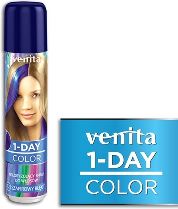 Attēls no Venita 1-Day color spray 12 szafirowy błękit